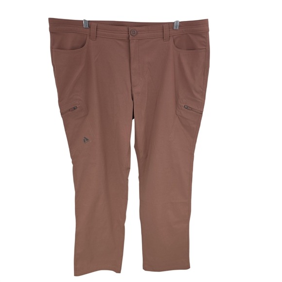 Eddie Bauer Pants - Eddie Bauer Pants Womens 18 Pink First Ascent Cargo Hiking Stretch Nylon Outdoor